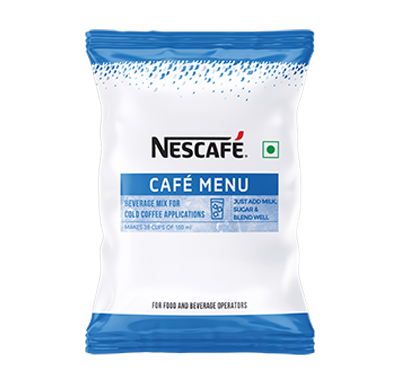 NESCAFE Cafe Menu Beverage Mix for Cold Coffee