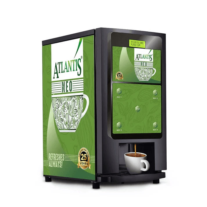ATLANTIS NEO 4-Lane Tea and Coffee Vending Machine Service Noida