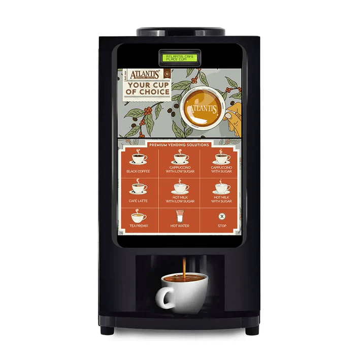 Atlantis Special Select 7 Option Hot Beverage Tea and Coffee Vending Machine Service Noida